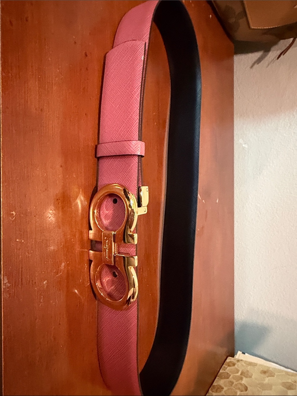 Ferragamo belt size small